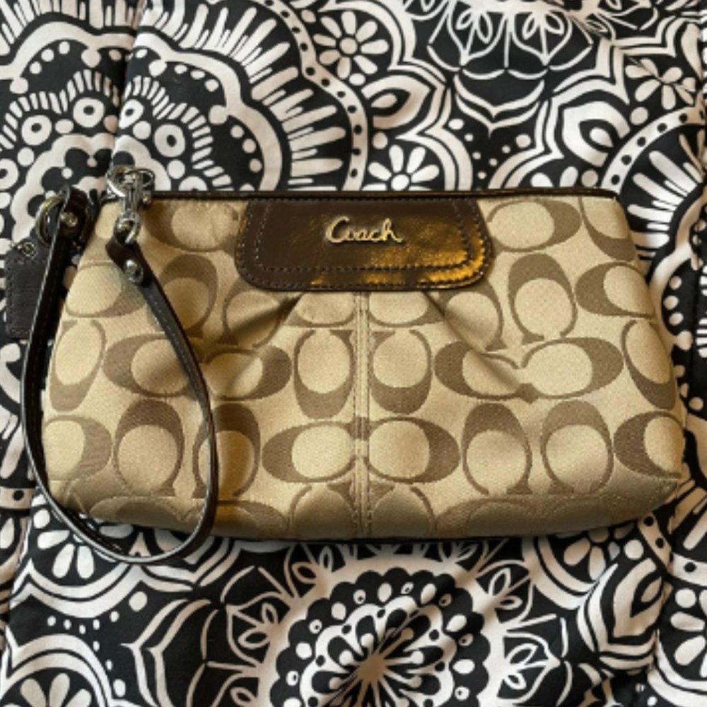 Coach Large Wristlet